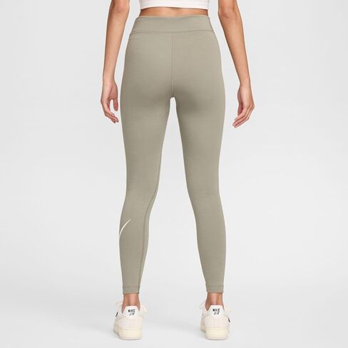 بنطال ضيق عالي الخصر للنساء من Nike - ملابس رياضية كلاسيكية، جيشي/شراعي فاتح، XS-XXL، X-Large in Saudi Arabia