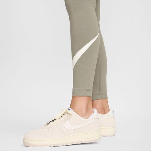بنطال ضيق عالي الخصر للنساء من Nike - ملابس رياضية كلاسيكية، جيشي/شراعي فاتح، XS-XXL، X-Large in Saudi Arabia