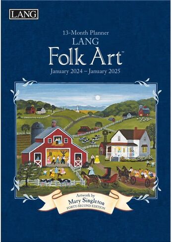 LANG Lang Folk Art™ 2025 Monthly Planner (25991012099) in Saudi Arabia