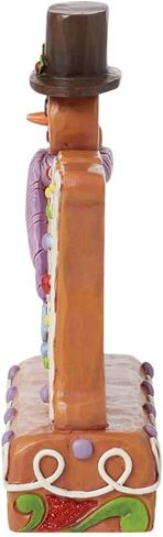 Enesco Jim Shore Heartwood Creek Gingerbread Christmas Baked with Joy Figurine- Stone Resin Hand Painted Crafted Collectible Figurines Christmas Home Decor Statue, 6 Inch in Saudi Arabia