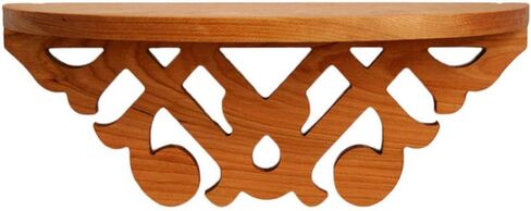Jonathan Alden Floating Shelf in Solid Cherry, Porter Design in Saudi Arabia
