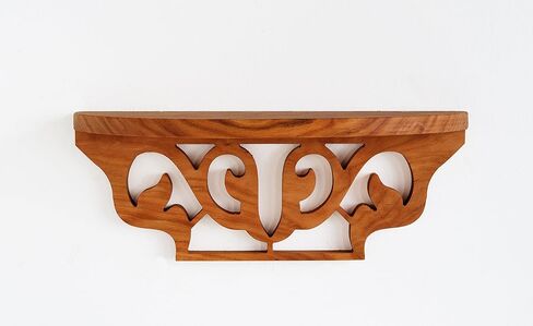 Jonathan Alden Floating Shelf in Solid Cherry, Porter Design in Saudi Arabia