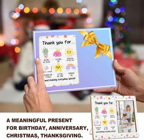 Teacher Gifts For Women, Teacher Definition Picture Frame, Thank You Gifts For Teachers Preschool Teacher, Appreciation Gifts For Birthday Christmas Thanksgiving Teacher's Day Graduation -17 in Saudi Arabia