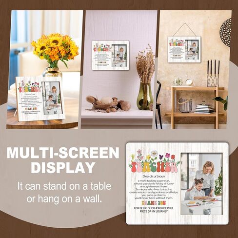 Teacher Gifts For Women, Teacher Definition Picture Frame, Thank You Gifts For Teachers Preschool Teacher, Appreciation Gifts For Birthday Christmas Thanksgiving Teacher's Day Graduation -17 in Saudi Arabia