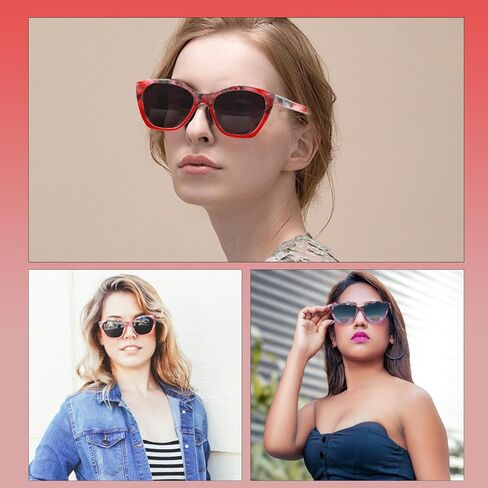 SIGVAN 4 Pack Bifocal Reading Sunglasses for Women Spring Hinge Outdoor Sunglasses Fashion Ladies Bifocal Sun Readers in Saudi Arabia