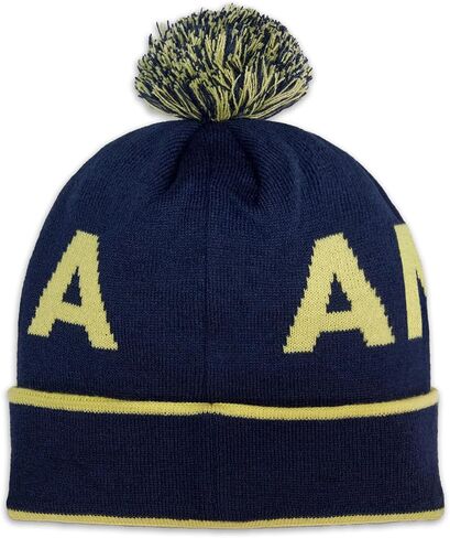 Icon Sports Officially Licensed World Clubs Pom Beanie - Premium Soft Knit Winter Hat for Soccer Fans, Warm Soccer Fan Gear in Saudi Arabia