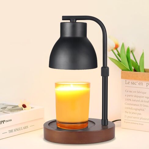 Candle Warmer Lamp,Wax Melt Warmer Compatible with Yankee Large Candle Jar Lamp Dimmable Candle Melter for Scented Candles Top-Down Candle Melting Home Decor Girls for Moms… in Saudi Arabia