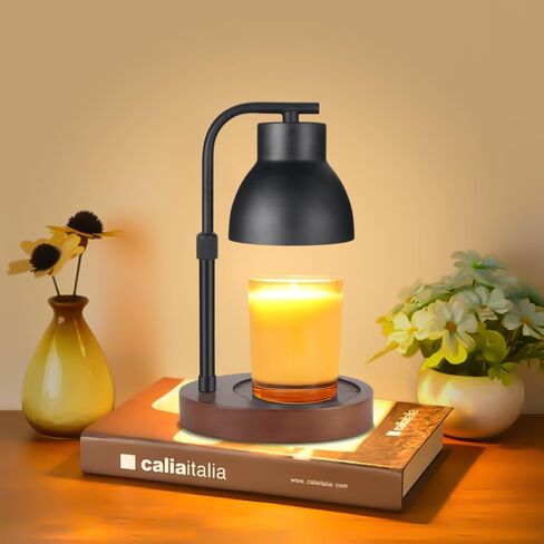Candle Warmer Lamp,Wax Melt Warmer Compatible with Yankee Large Candle Jar Lamp Dimmable Candle Melter for Scented Candles Top-Down Candle Melting Home Decor Girls for Moms… in Saudi Arabia