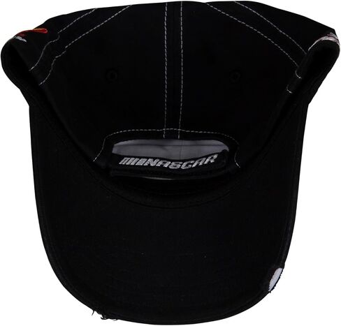 Ryan Blaney #12 NASCAR 2024 Menards Vintage Patch Stressed Brim Black Hat in Saudi Arabia