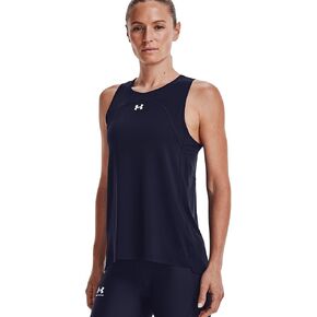 Under Armour Knockout Team Womens Tank XS Midnight Navy-White