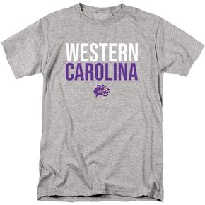 Western Carolina University Official Stacked Unisex Adult T Shirt