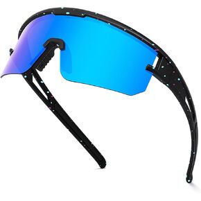 YUNBLL&KO Kids Sports Sunglasses Polarized UV400 Protection Boys Girls Youth Baseball Sun Glasses for Cycling Softball