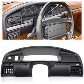 CHEDA Dash Bezel Compatible with Chevy S10 GMC Sonoma Jimmy Blazer 1998-2004 not fit double din