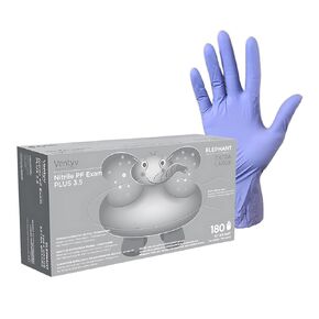 Nitrile Exam Powder Free Plus 3.5 Violet Blue (Elephant) XL