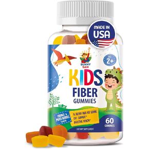 SUNNY SAM Fiber Gummies for Kids & Adults - Fiber Chewable Immunity Gummy