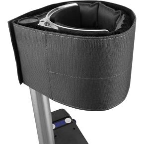Drywall Stilt Straps in Gray - Experience Pressure Relief with Durable Nylon, Tear-Resistant Material, and Adjustable Design for a Secure and Comfortable Fit (1 Pair).