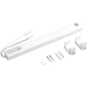 HUIYEETEX DC1278B 12V Rechargeable Battery Pack for Motorized Blinds&Shades, Reloadable Battery Wand with 2 PIN Female JST Connector for DC12V Tubular Motor—Wall Mount Clips Included