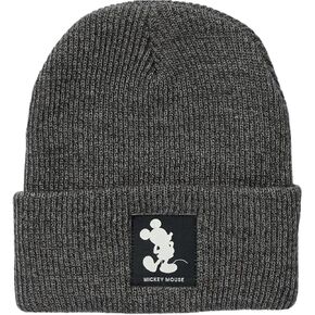قبعة ديزني ميكي ماوس صورة ظلية قابلة للطي للكبار OSFM باللون الرمادي in Kuwait