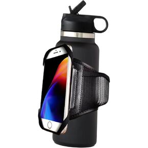 Cellphone Water Bottle Strap, Water Bottle Phone Holder-Water Bottle Accessories,Water Bottle Sling Bag Fit Gym/Outdoor