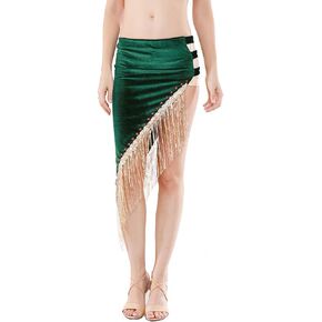ROYAL SMEELA Belly Dance Hip Scarf Fringe Bellydance Hip Scarves Belly Dancing Hip Scarf Belly Dance Costume Carnival Outfit