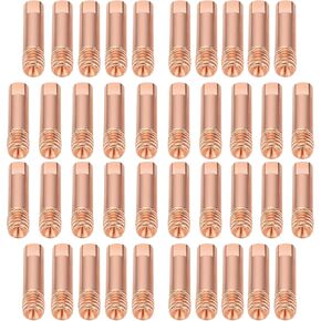 Mig Welding Tips 11-35 (0.035") Welding Contact Tip .035" Replacement for MIG Welding Gun Consumables (40-Pack)
