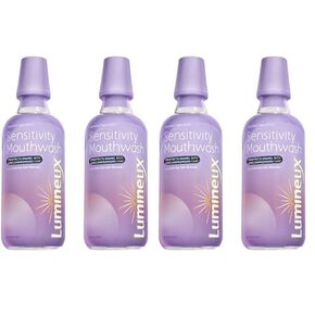 Lumineux Sensitivity Mouthwash Certified Non-Toxic, Dentist Formulated, 16 oz (2 Pack)