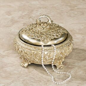 Touch of Class Polianna Decorative Box Silver