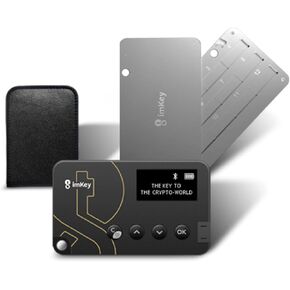 imKey imKey Pro Cryptocurrency Hardware Wallet, CC EAL 6+ Secure Level, Offline Operates, Multi-Secure, Safely Stores Your Crypto (Ethereum, Bitcoin, Litecoin and More), NFTs, Layer2, EVMa