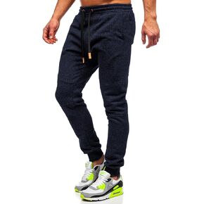 Wangdo Mens Joggers Casual Drawstring Sweatpants Slim Fit Workout Training Gym Jogger Athletic Pants with Pockets