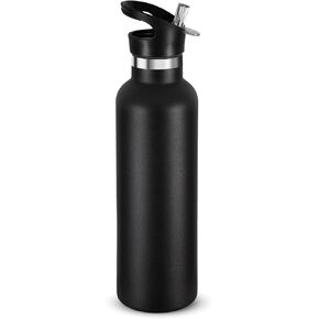 Straw Lid Bulk 4 Pack for Insulated Water Bottles Compatible with Hydro Flask Standard, Water Bottle Replacement Straw Lid, Standard Mouth Thermoflask Cover for 20 oz, 24 oz Water Bottle(4 Set)