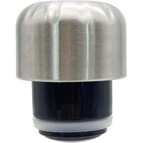 Replacement Lid for CHILLOUT LIFE Stainless Steel Water Bottles Cola Shape, Made of 18/8 Stainless Steel & BPA Free Materials (12 oz + 17 oz)