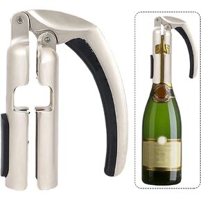 Champagne Bottle Opener Sparkling Wine Cork Puller, Bar Jar Cork Puller Kitchen Champagne Corkscrew for Sparkling Wine Bottle Opener, Wine Cork Puller