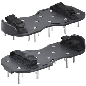 ZY374 Fully Assembled Gunite Spiked Shoes with 1" Blunt Spikes for Epoxy Floor Coating, Overlays, Cover Installation and Self-Leveling