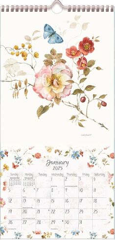 LANG Watercolor Seasons 2024 Vertical Wall Calendar (24991079144) in Saudi Arabia