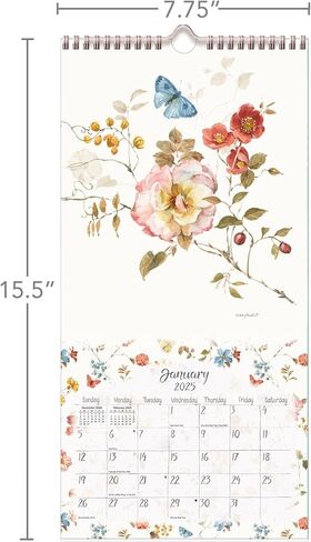 LANG Watercolor Seasons 2024 Vertical Wall Calendar (24991079144) in Saudi Arabia