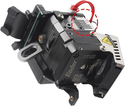 يقوم Ender 3 S1 بترقية قطع غيار Hotend كتلة التبريد المتوافقة مع Creality Ender 3 S1، Ender 3 Pro، Ender 3 Plus، CR-10 Smart Sermon V1، Sermoon V1/Pro 3D Printer in Kuwait