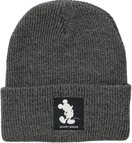 قبعة ديزني ميكي ماوس صورة ظلية قابلة للطي للكبار OSFM باللون الرمادي in Kuwait