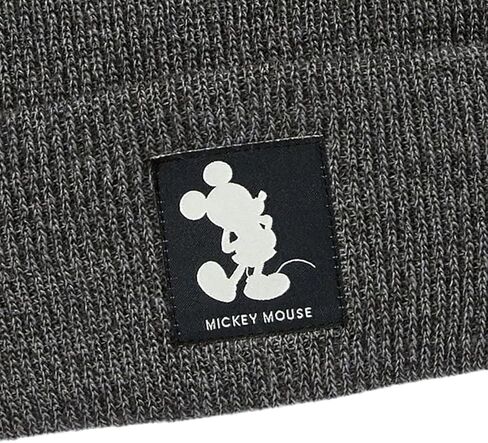 قبعة ديزني ميكي ماوس صورة ظلية قابلة للطي للكبار OSFM باللون الرمادي in Kuwait