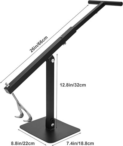 lukar Manual Small Trash Can Compactor,Portable Trash Compactor for 60-100L Garbage Bin,Rubbish Compactor for Kitchen,Roadside Waste Bin Compactor with Compactor Handle in Kuwait