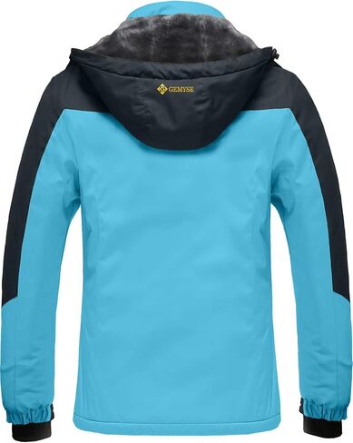 GEMYSE Women's Mountain Waterproof Ski Jacket Windproof Snow Coat With Hood in Kuwait