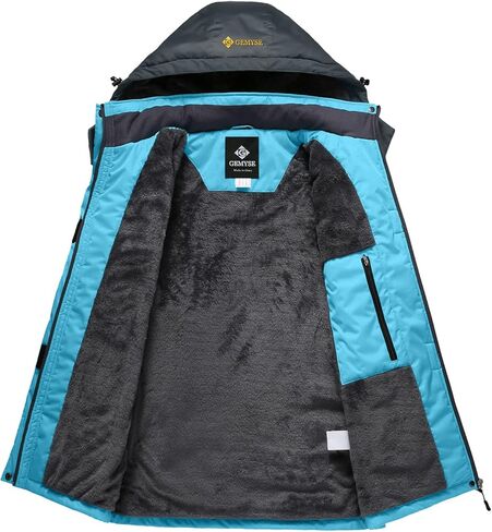 GEMYSE Women's Mountain Waterproof Ski Jacket Windproof Snow Coat With Hood in Kuwait