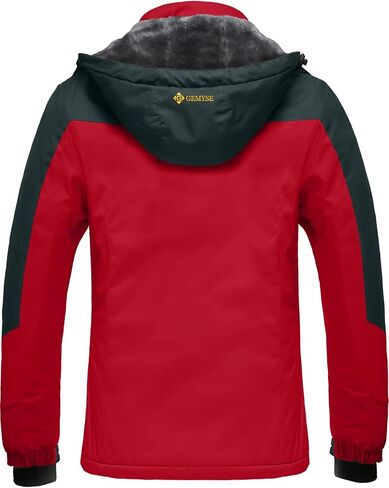 GEMYSE Women's Mountain Waterproof Ski Jacket Windproof Snow Coat With Hood in Kuwait