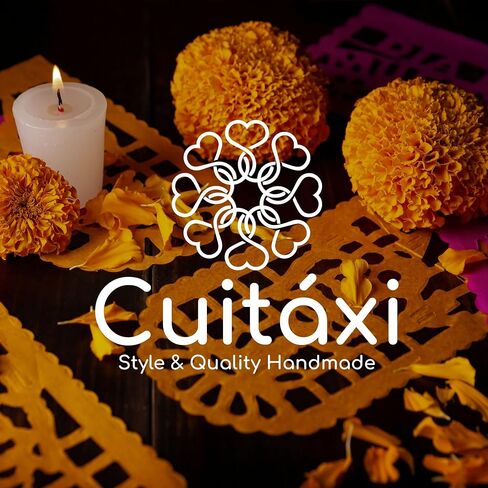 Halloween Candles Set of 4 Slow Burning Made of Premium Wax - Candles Dia de Los Muertos Candles - Day of The Dead Decorations for Altar - Dia de Muertos Decorations - Dia de Los Muertos Altar in Saudi Arabia