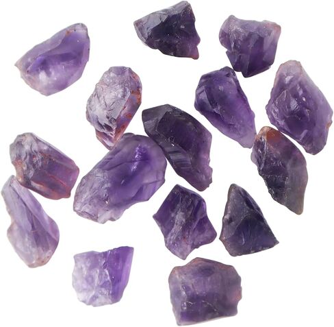 Natural Raw Amethyst Gemstone, Jewelry Making, Loose Gemstone, Home Decor Specimen, Healing Crystals, DIY, Wire Wrapping, Reiki, 50 Carat Lot in Saudi Arabia