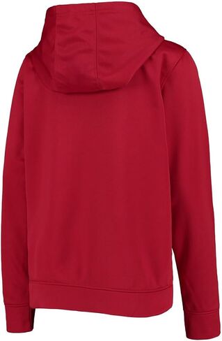 سترة بغطاء رأس من الصوف بغطاء للرأس من Outerstuff Oklahomaooners بمقاس شبابي بشعار الفريق (قرمزي، شبابي X-Large-18/20) in Saudi Arabia