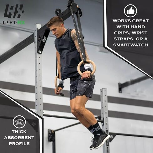 Wrist Sweatbands, Thick Absorbent Fit, Gradient Style for Weightlifting, Gym, Workout, Cross Training, Weight Lift & Sports, 5-inch Sweat Wrist Band Arm,1 Pair/1 Size Fits All in Kuwait