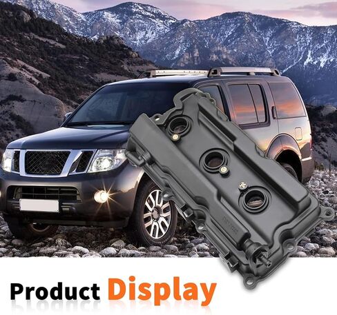 طقم غطاء صمام المحرك متوافق مع Frontier Pathfinder Xterra NV1500 NV2500 NV3500 2005-2019 V6 4.0L 13264EA200 13264EA210 (أغطية الصمامات مع الحشيات، البراغي، غطاء الزيت) in Kuwait