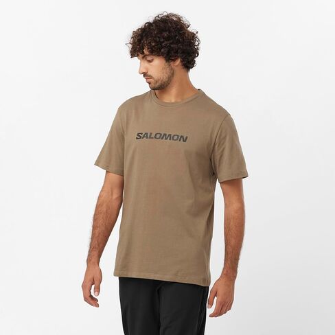 تيشيرت Salomon Standard SAL Logo PERF SS TEE M-Shitake L in Saudi Arabia