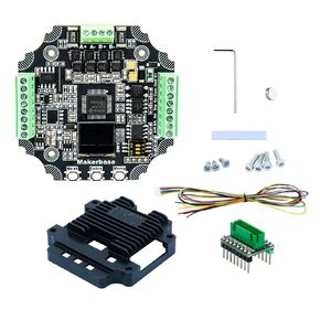 SERVO57D PCBA NEMA23 Closed Loop Stepper Motor Driver CAN Interface Advoid Step Loss for Gen L MODBUS FOC for CNC 3D Printer, Mechanical arm, Engraving Machine, Electronic Competitions