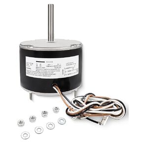 USTAR Upgraded 1/6 HP Condenser Fan Motor Compatible with GE, Genteq 5KCP29ECA033S, 280-230 Volts, 1075 RPM, Quiet Running, Easy to Install